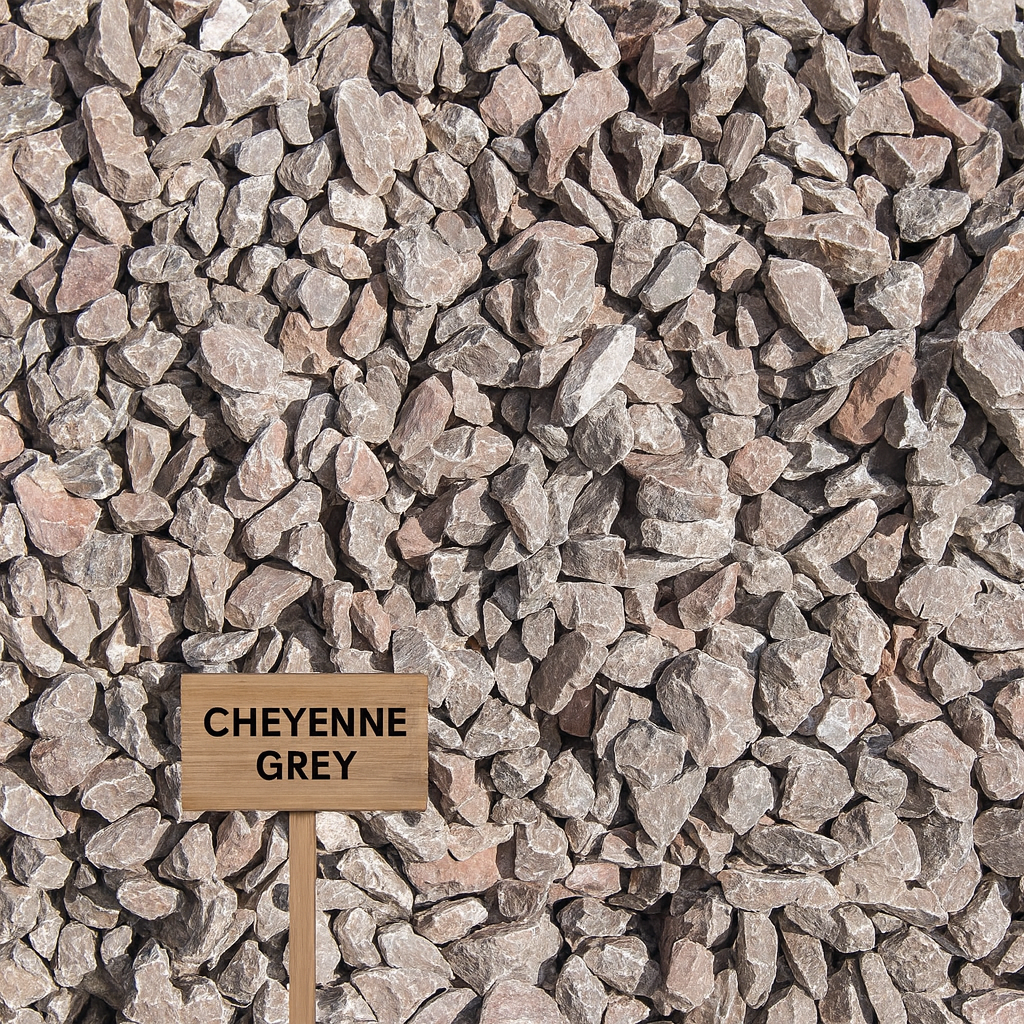 Cheyenne Grey aggregate 1-1/2" 1-Ton