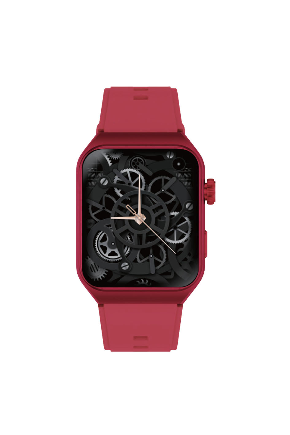 M² Smart Watch with Red Strap