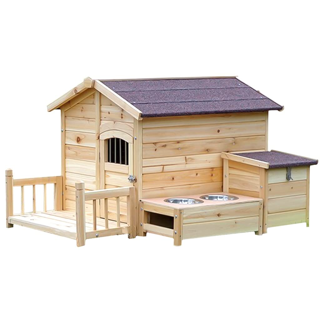 Casa para mascotas de madera