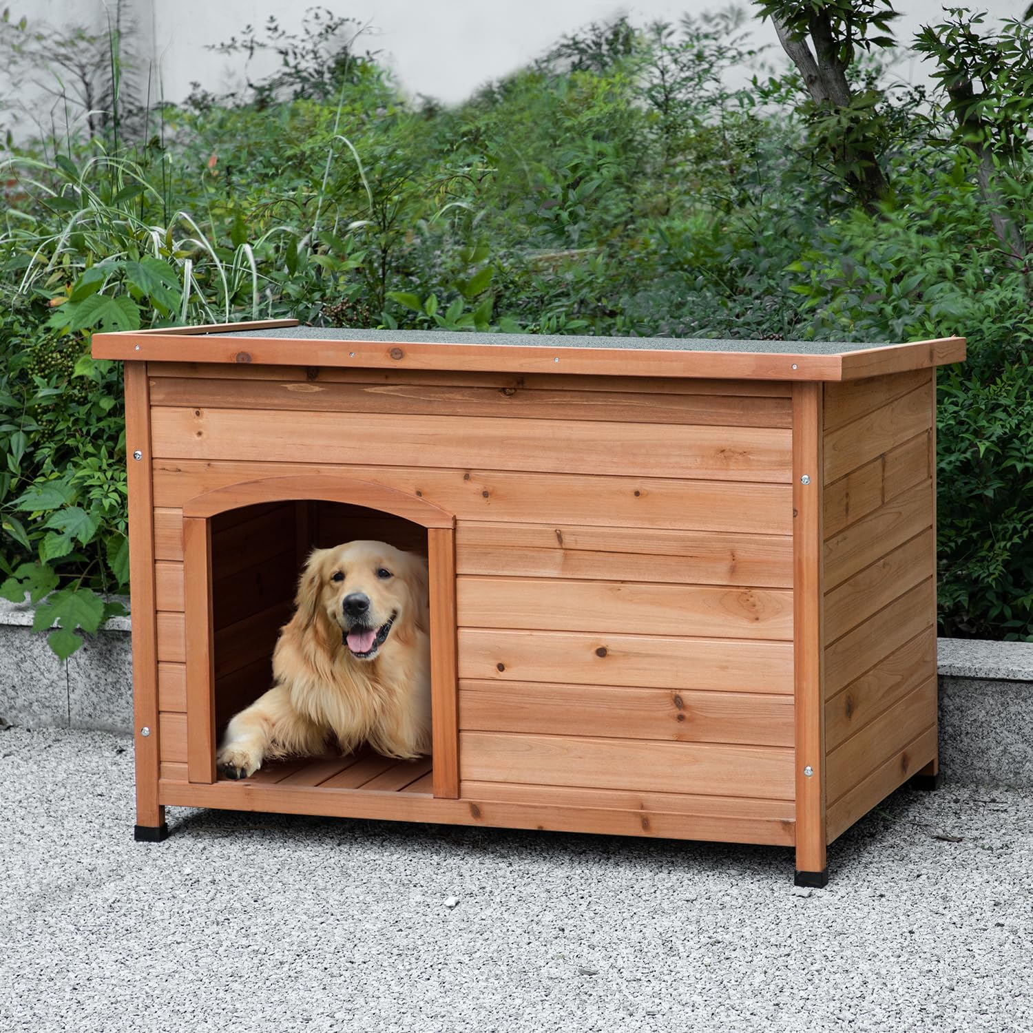 Casa de perro de madera