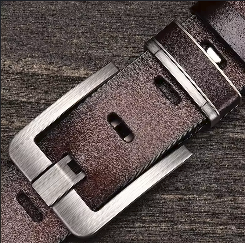 Classic Brown Leather Belt