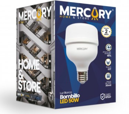 Bombillo LED 50W MERCURY