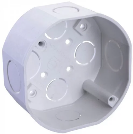 Caja hexagonal pvc incustrar