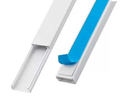 Canaleta plástica para cables Azul 3/4