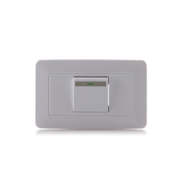 Interruptor sencillo titanium