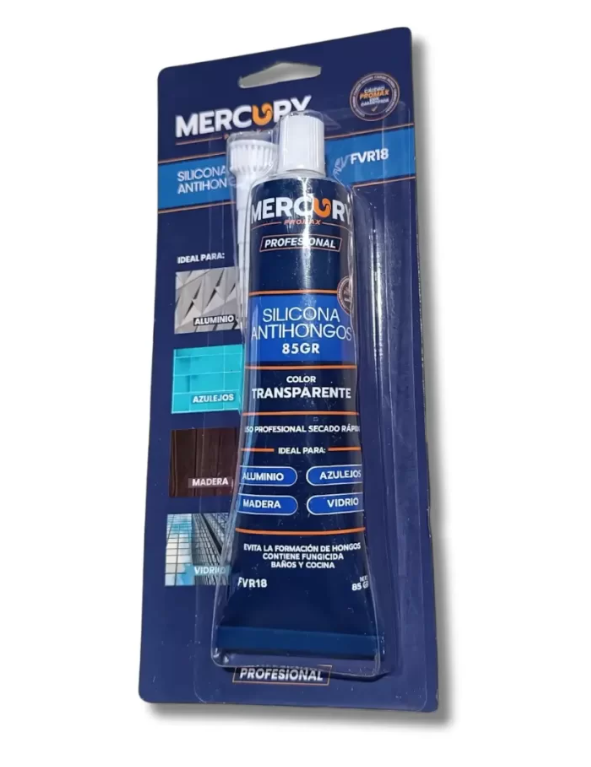 Silicona Antihongos Mercury 85gr