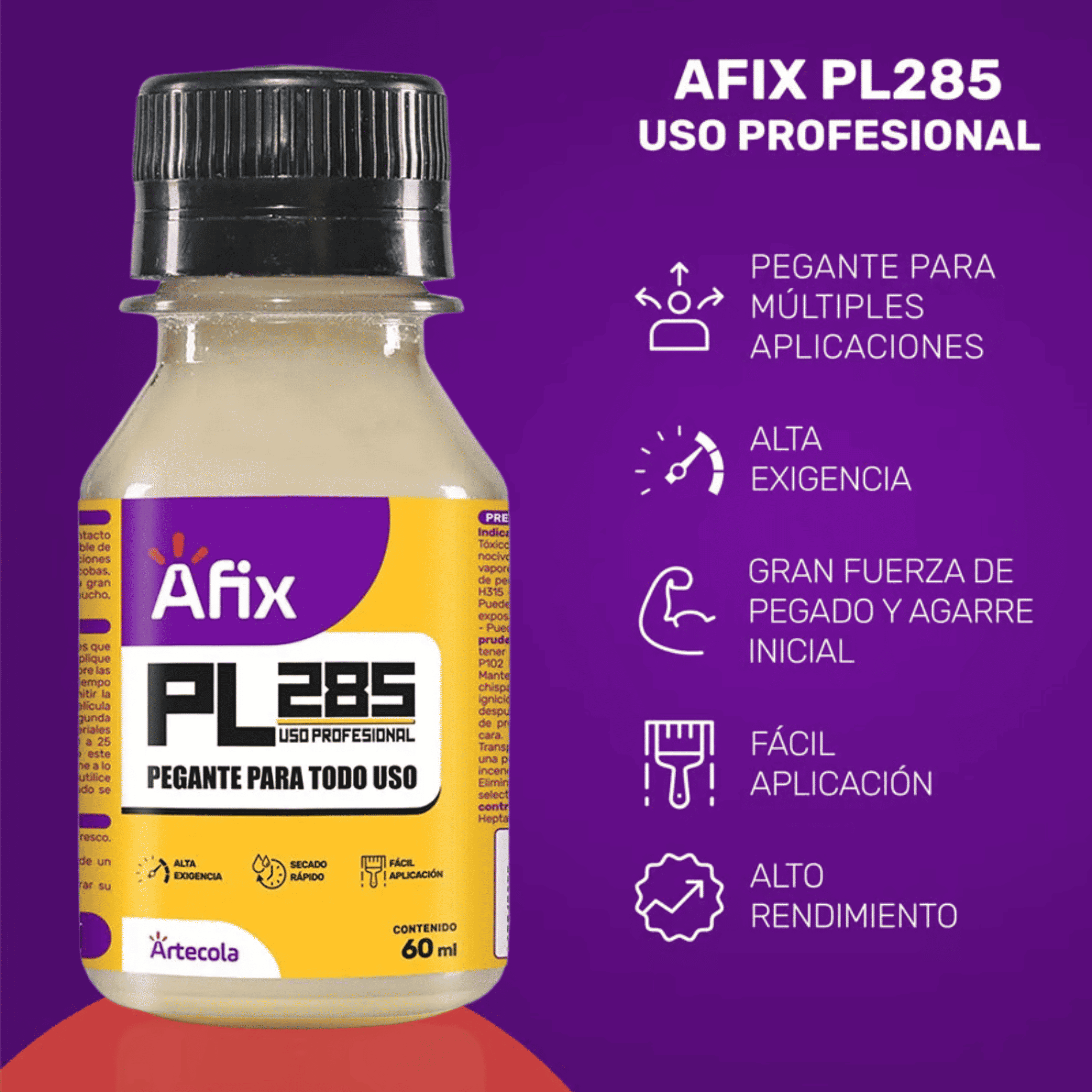 Pegante Afix PLabs 60ml