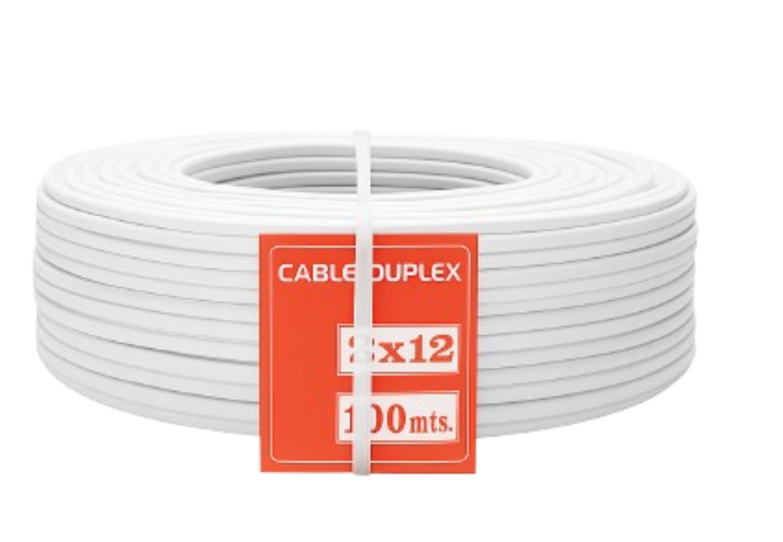 Cable duplex 2x12 100 metros
