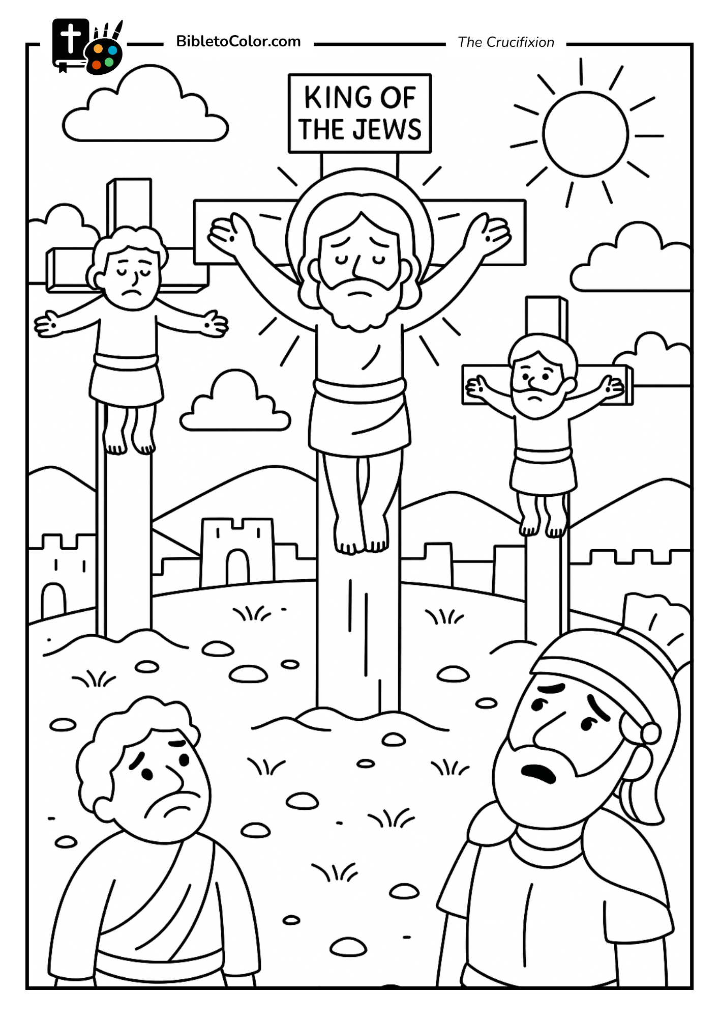 ✨ 30 New Testament Stories – Coloring Pages Pack