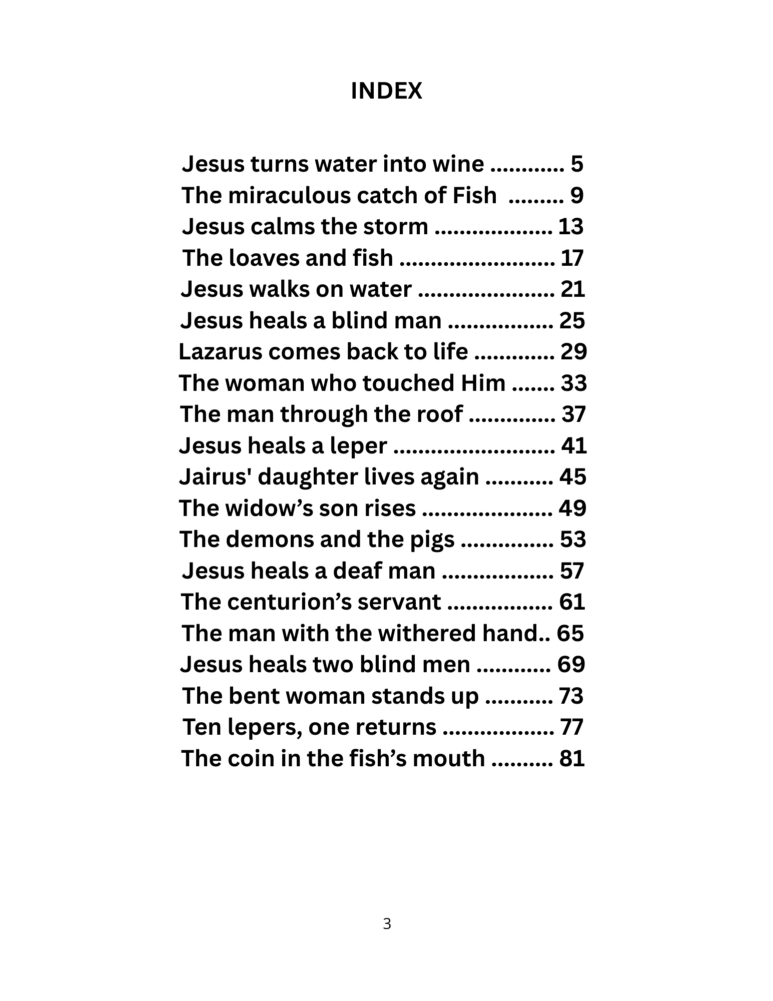 Faith Through His Miracles (vol. 4)
