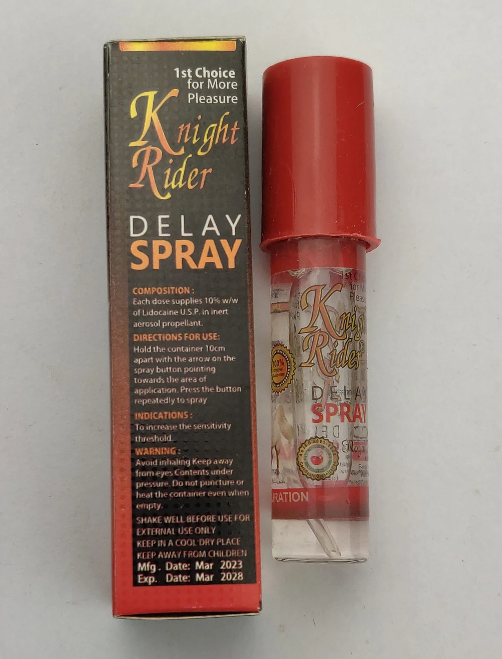 Knight Rider Delay Spray