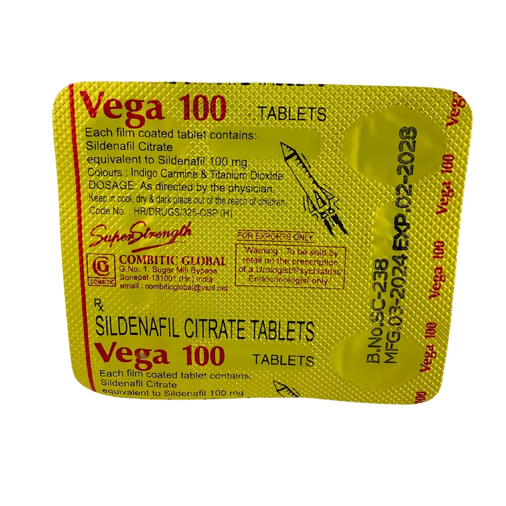 Vega Tablets 100mg