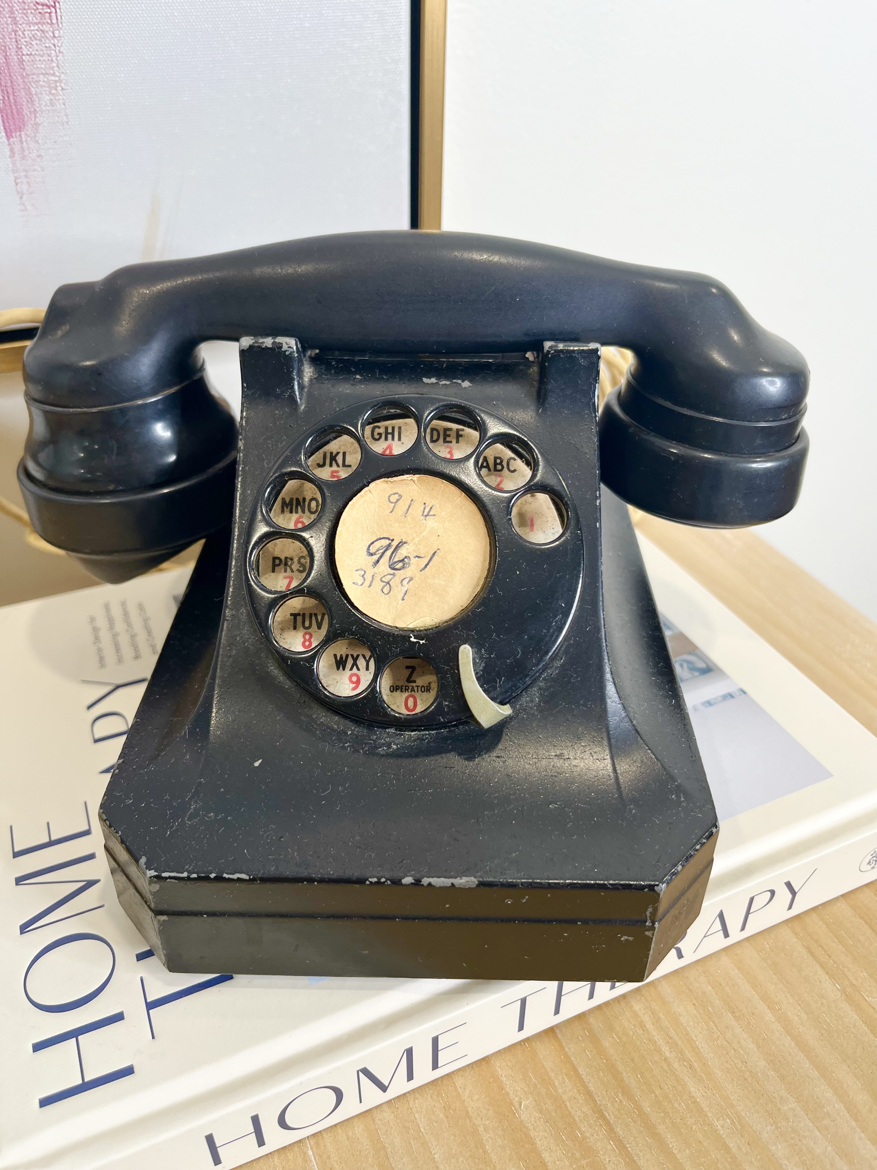 Vintage Rotary Dial Telephone