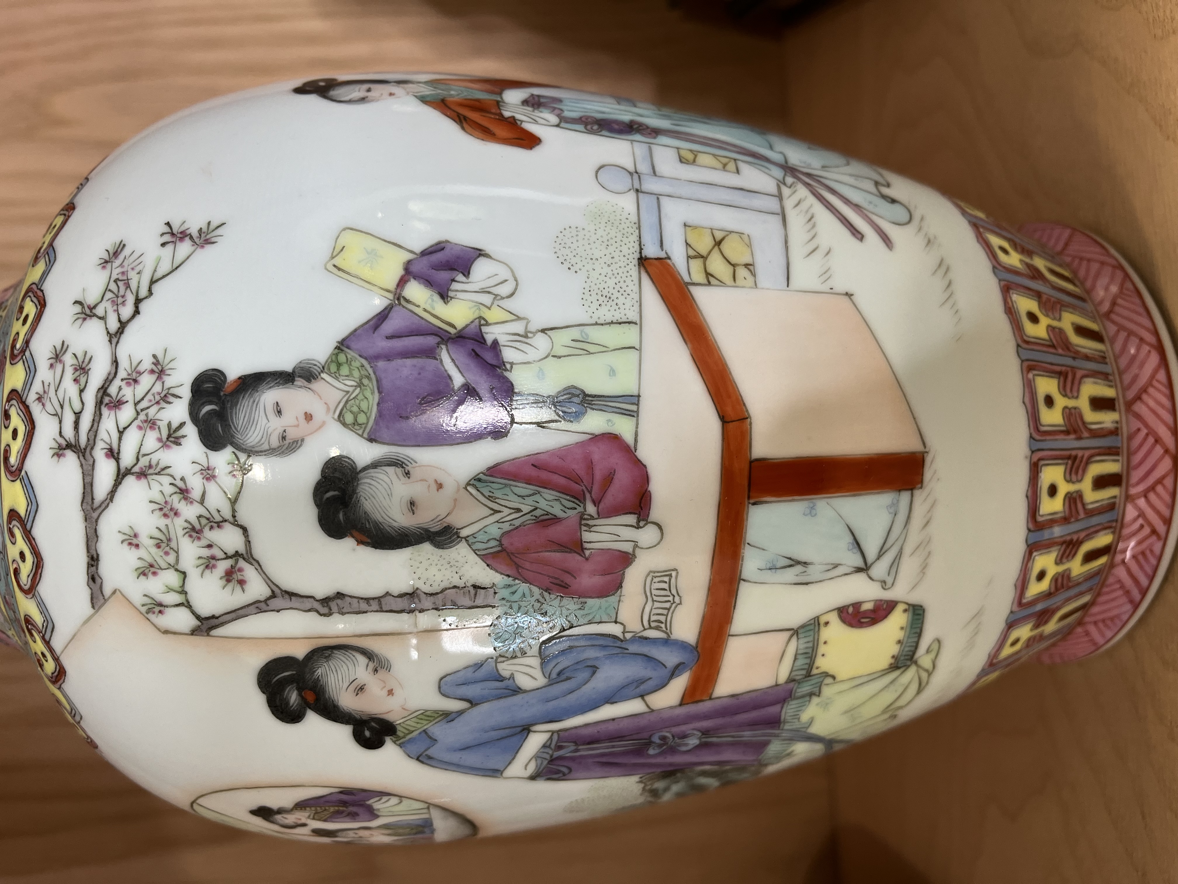 Chinese Famille Rose Vase