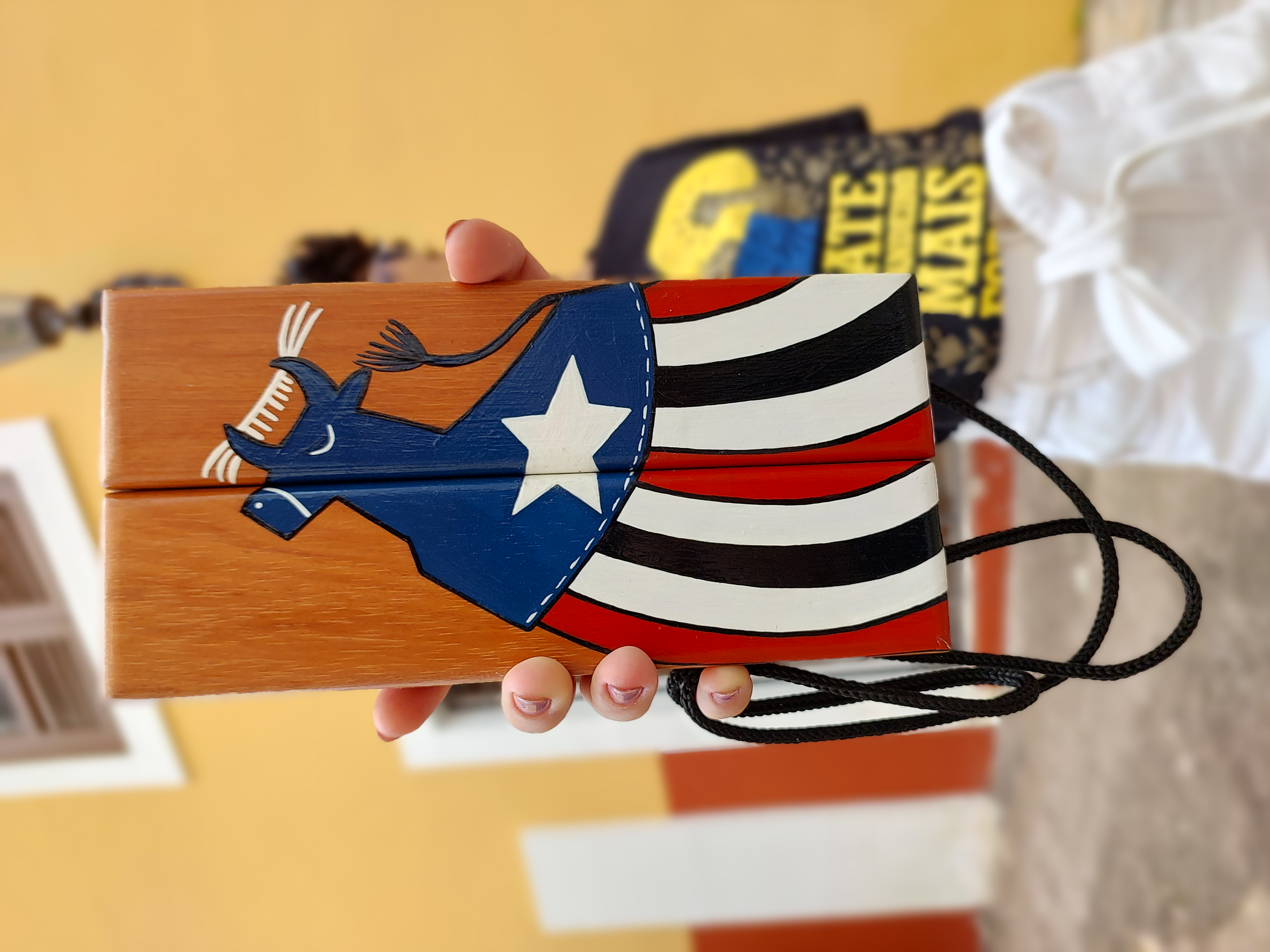 Matraca Grande do Bumba Meu Boi – Edição Bandeirinhas