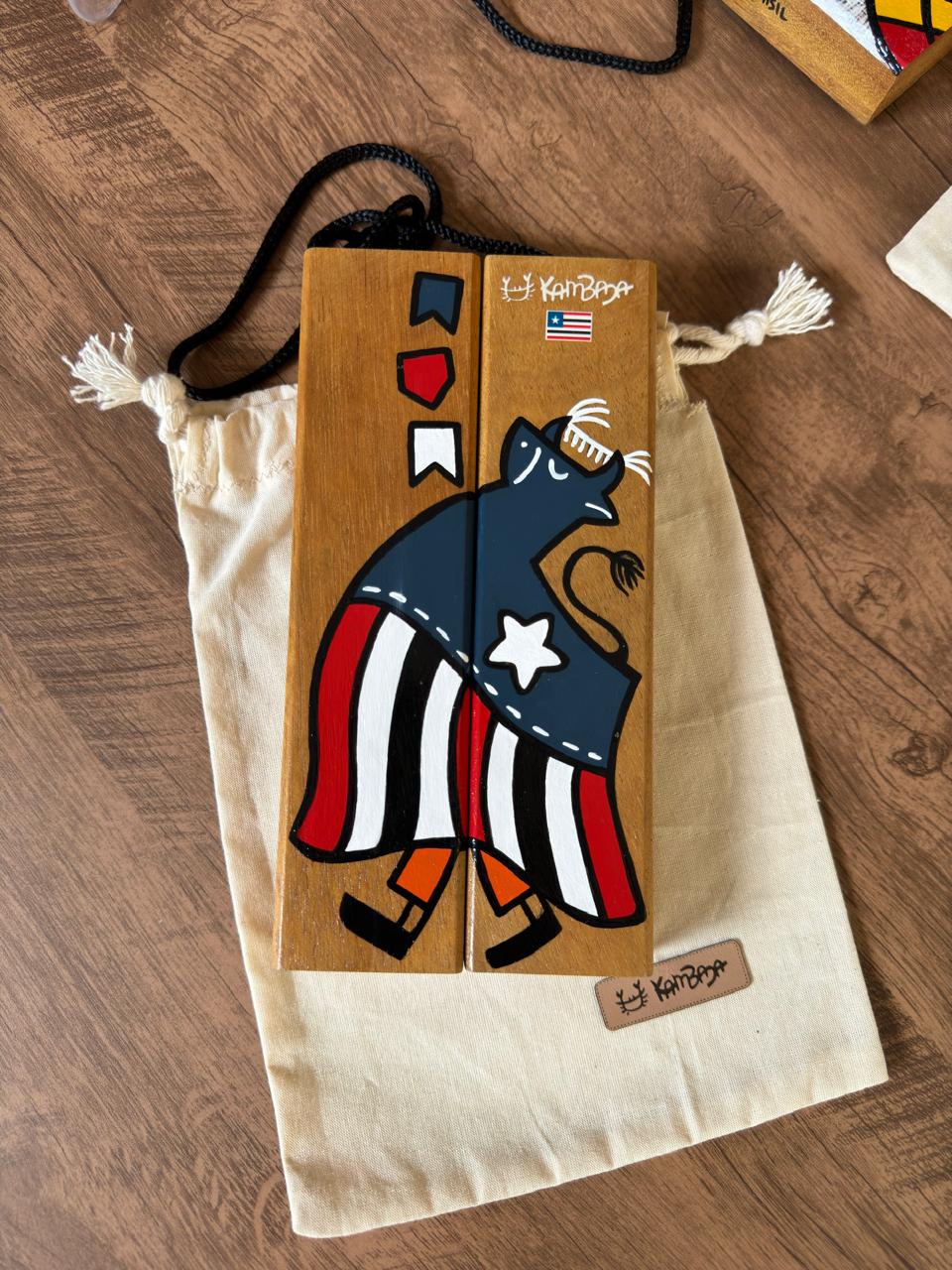 Matraca Grande do Bumba Meu Boi – Edição Bandeirinhas