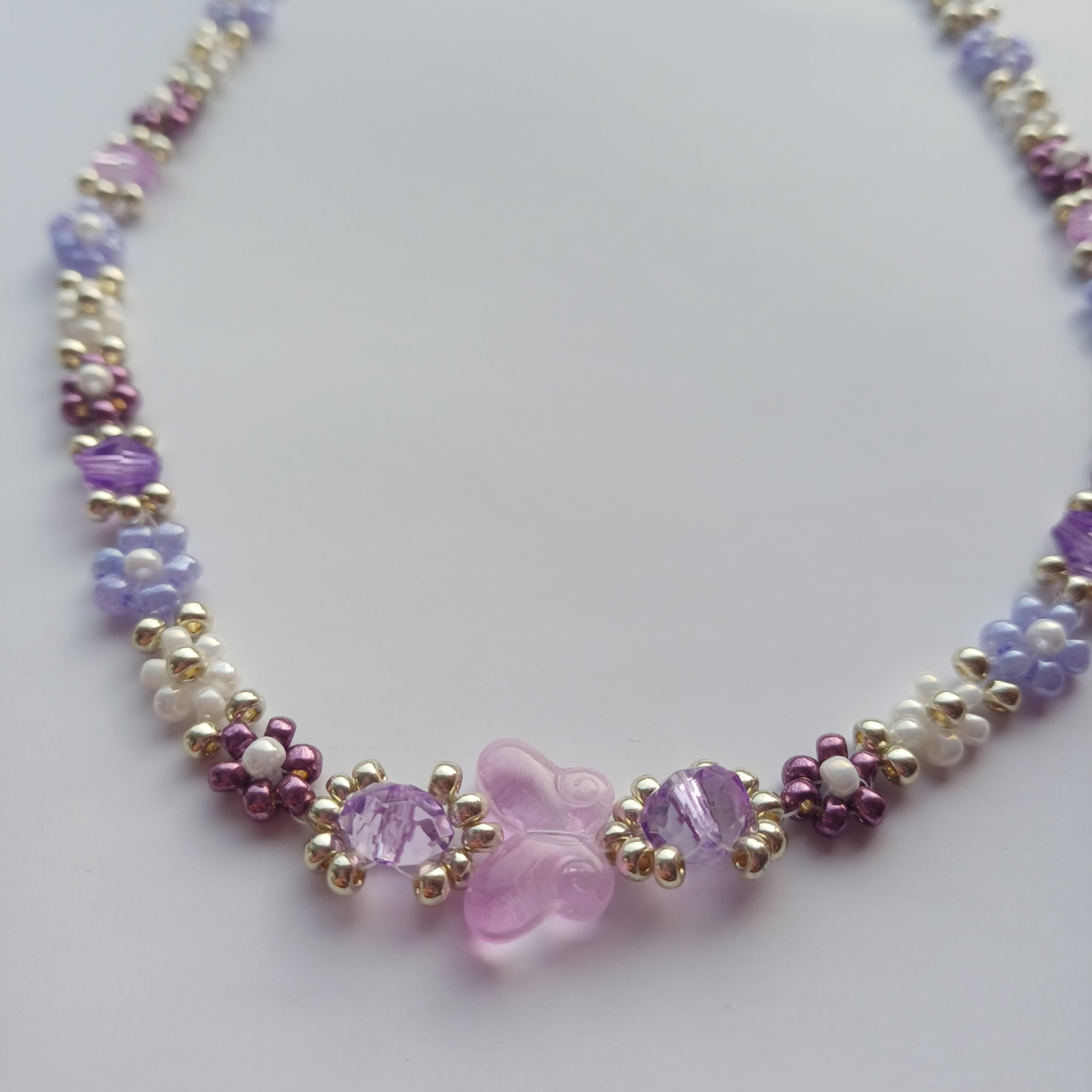 Purple Bloom Garden Ketting