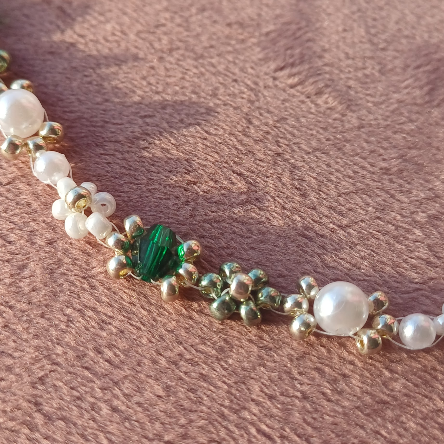 Emerald Bloom Ketting