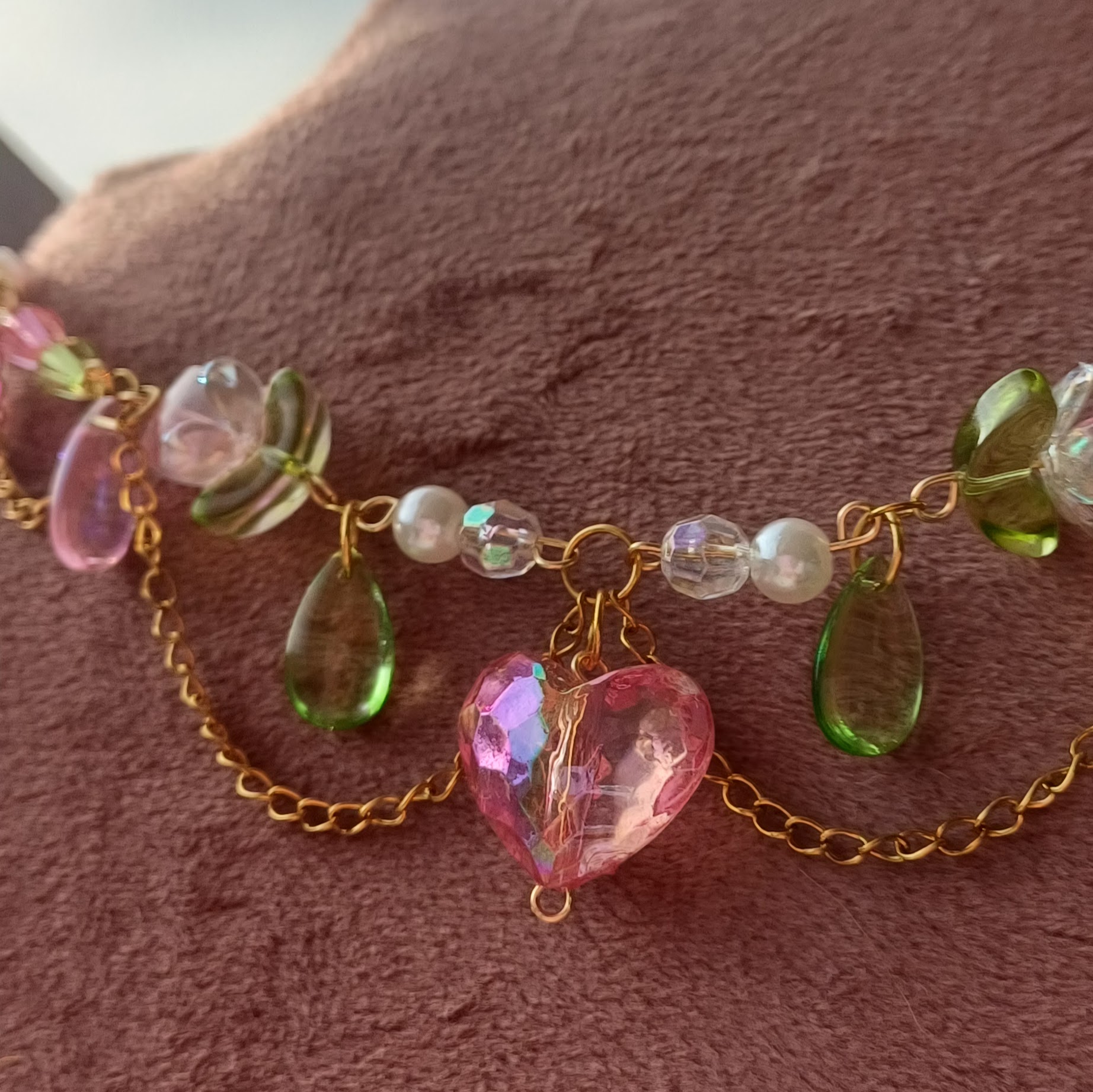 Secret Garden Heart Ketting