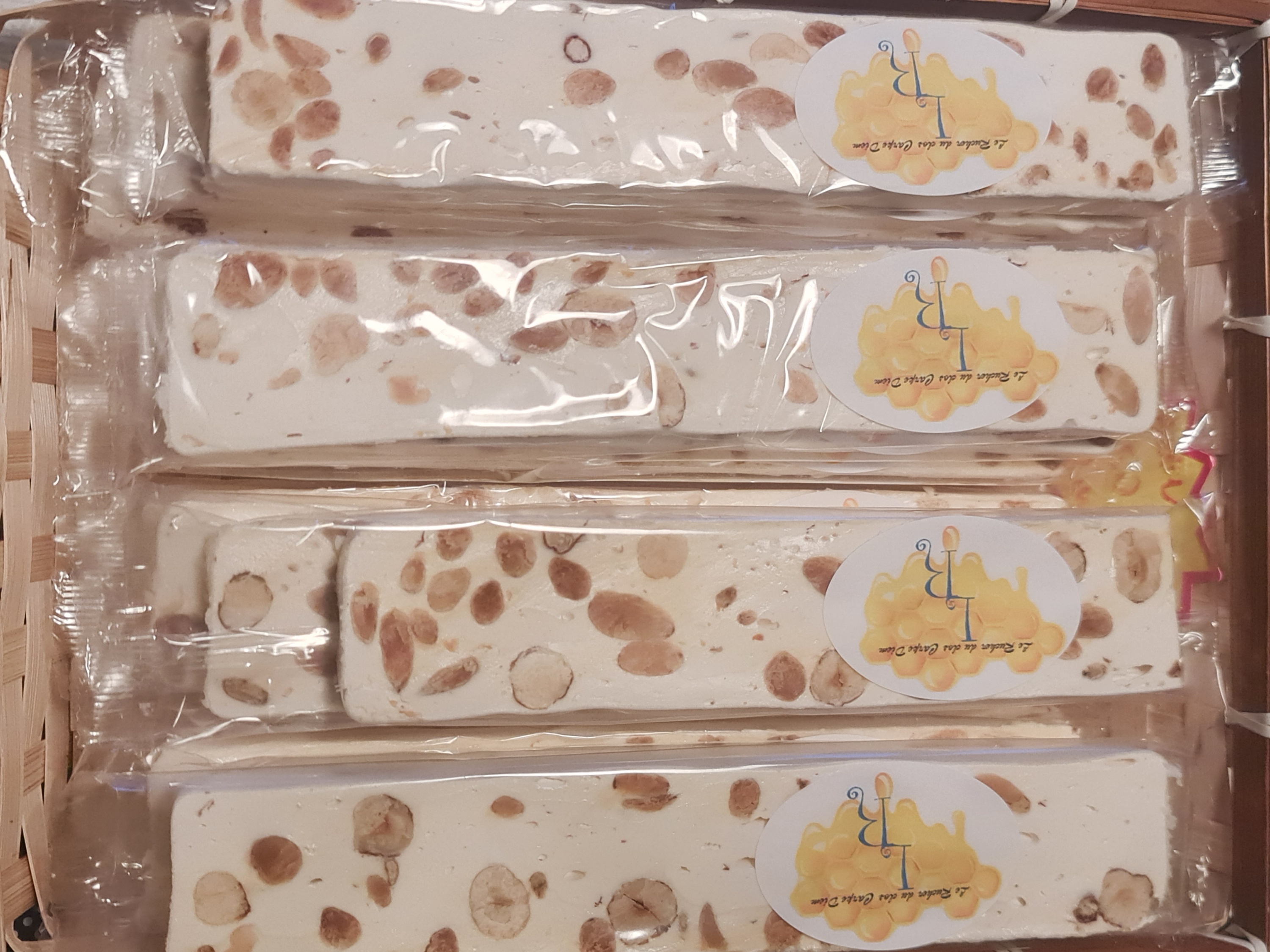 Nougat  en barre individuelle