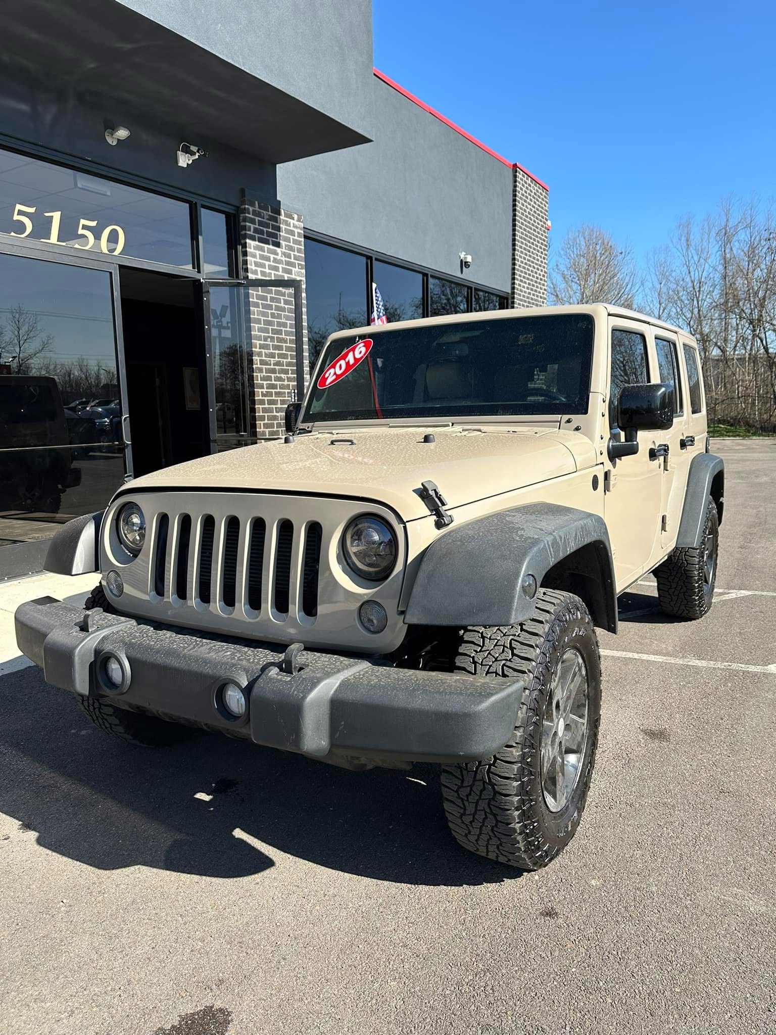 2016 Jeep Wrangler Unlimited