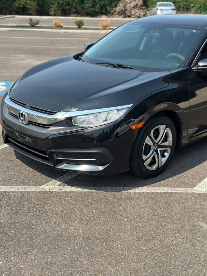 🖤 2017 Honda Civic LX – Low Miles & Gas Saver! 🖤