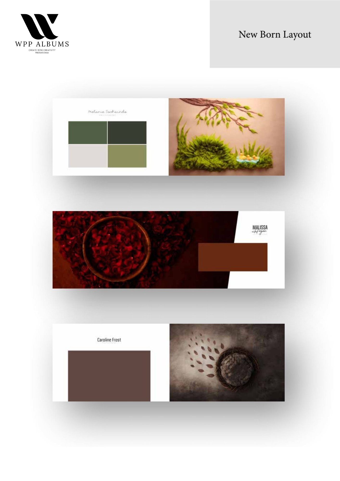 New Born Collection || 12x36 || Creative design || 20 Psd 