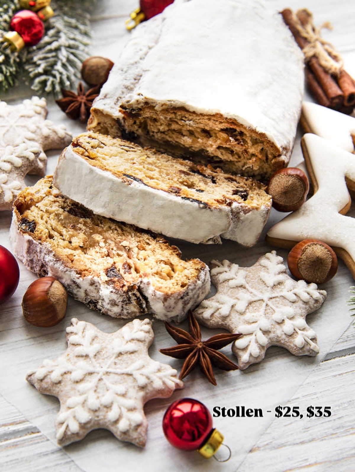 German Christmas Stollen