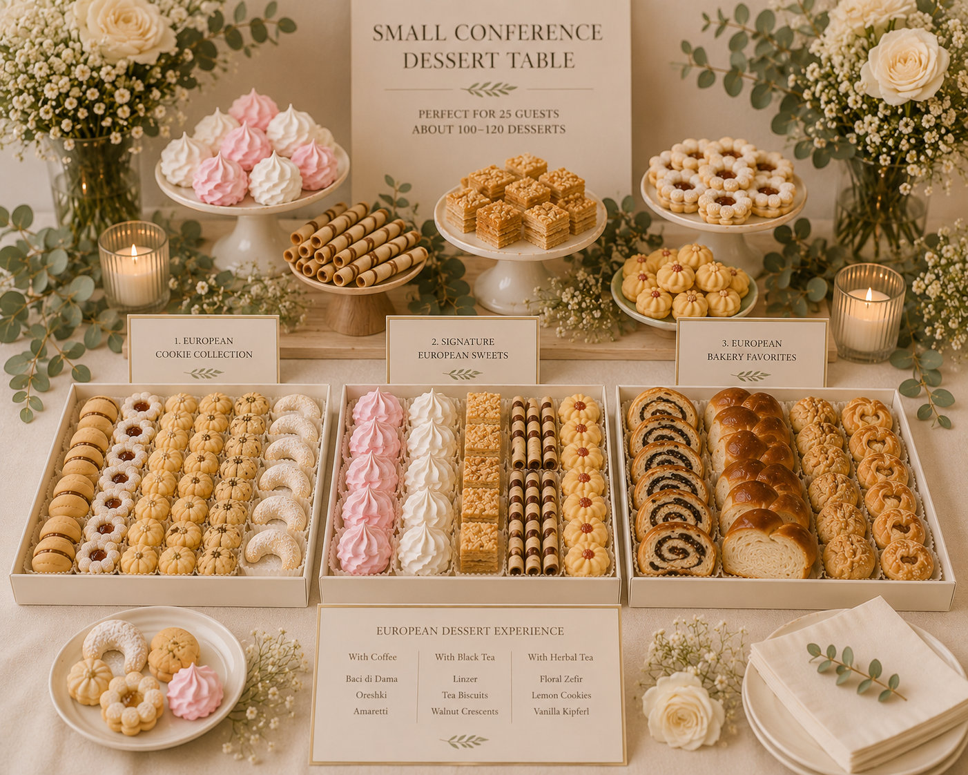 Conference Dessert Table