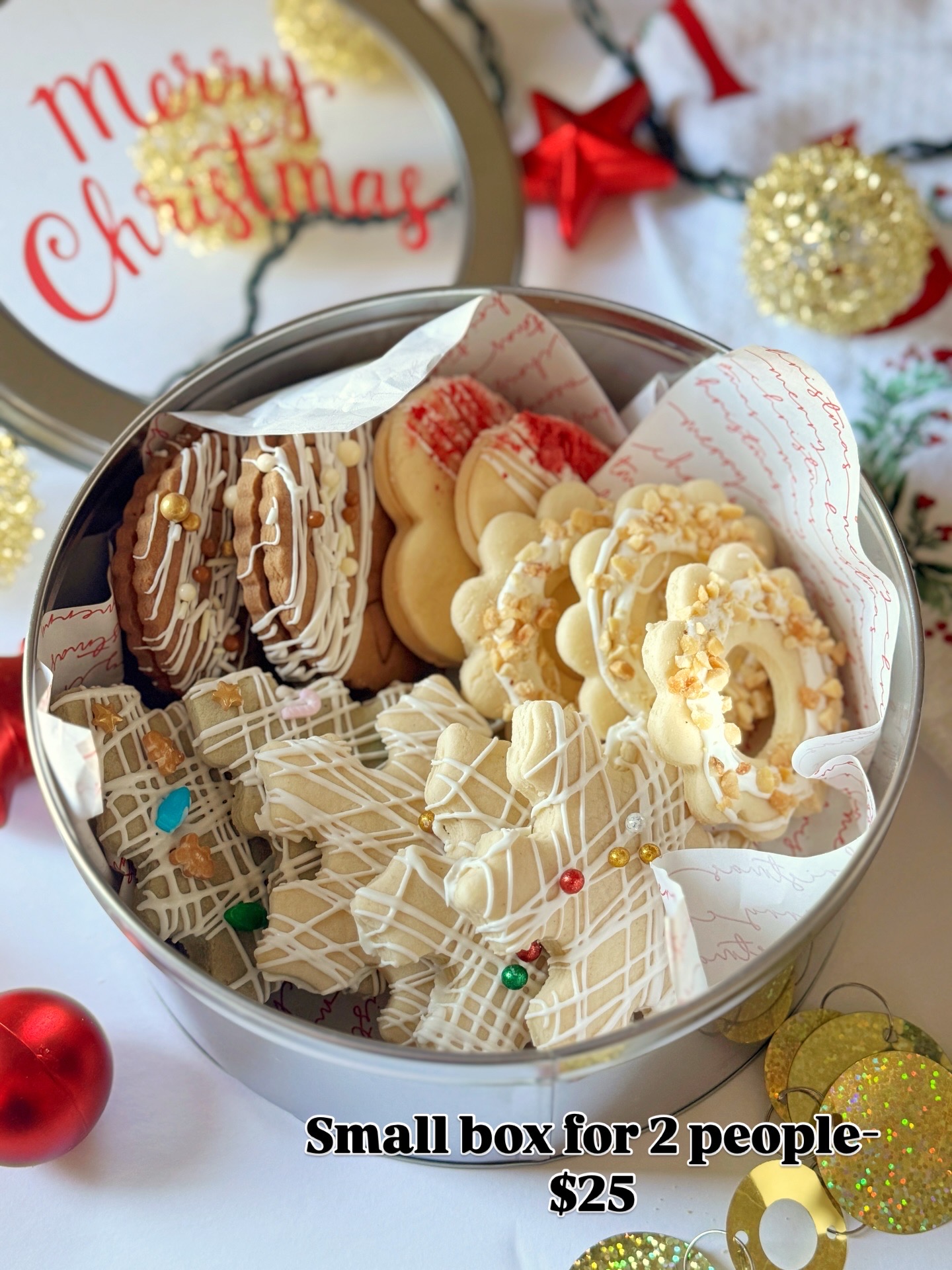Christmas Cookie Gift Box