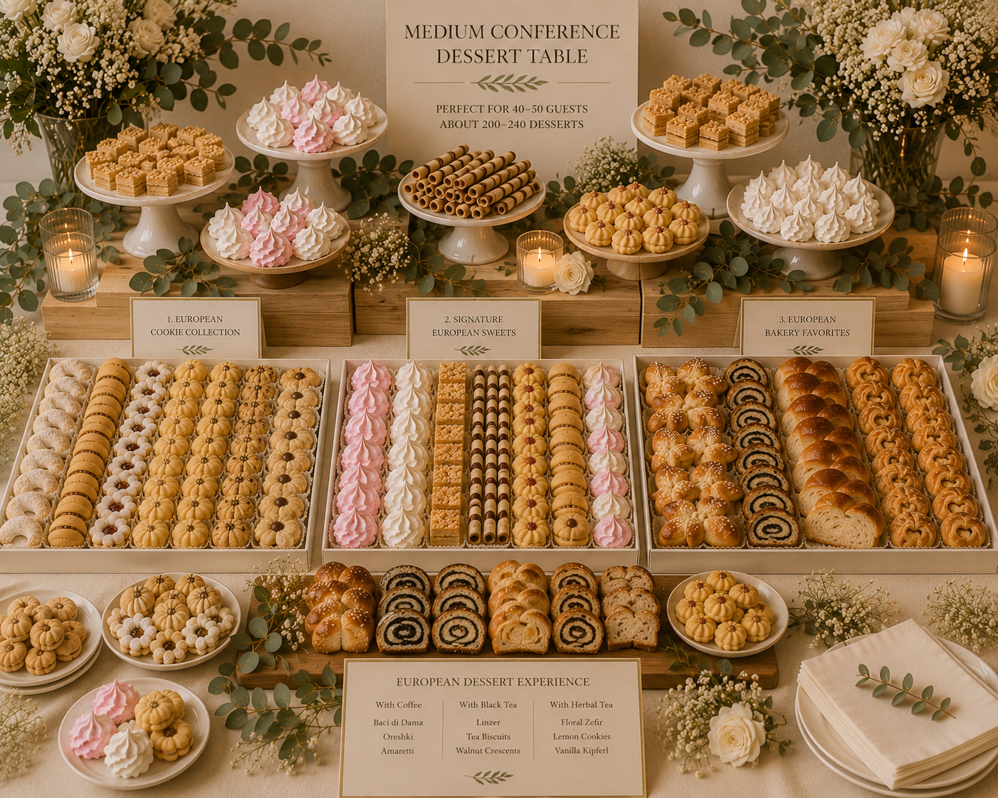 Conference Dessert Table