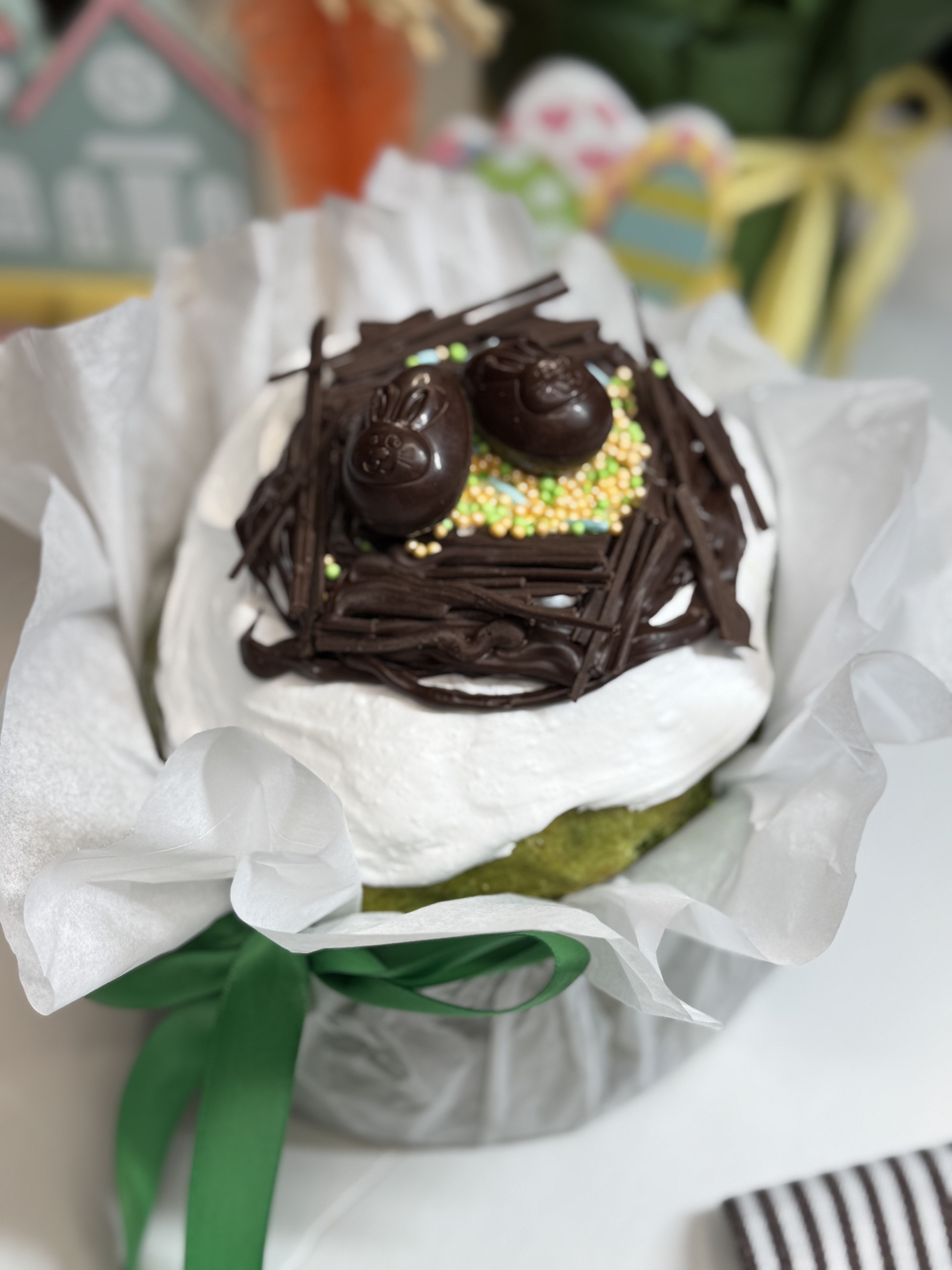 Pistachio-Cranberry Sourdough Easter Bread