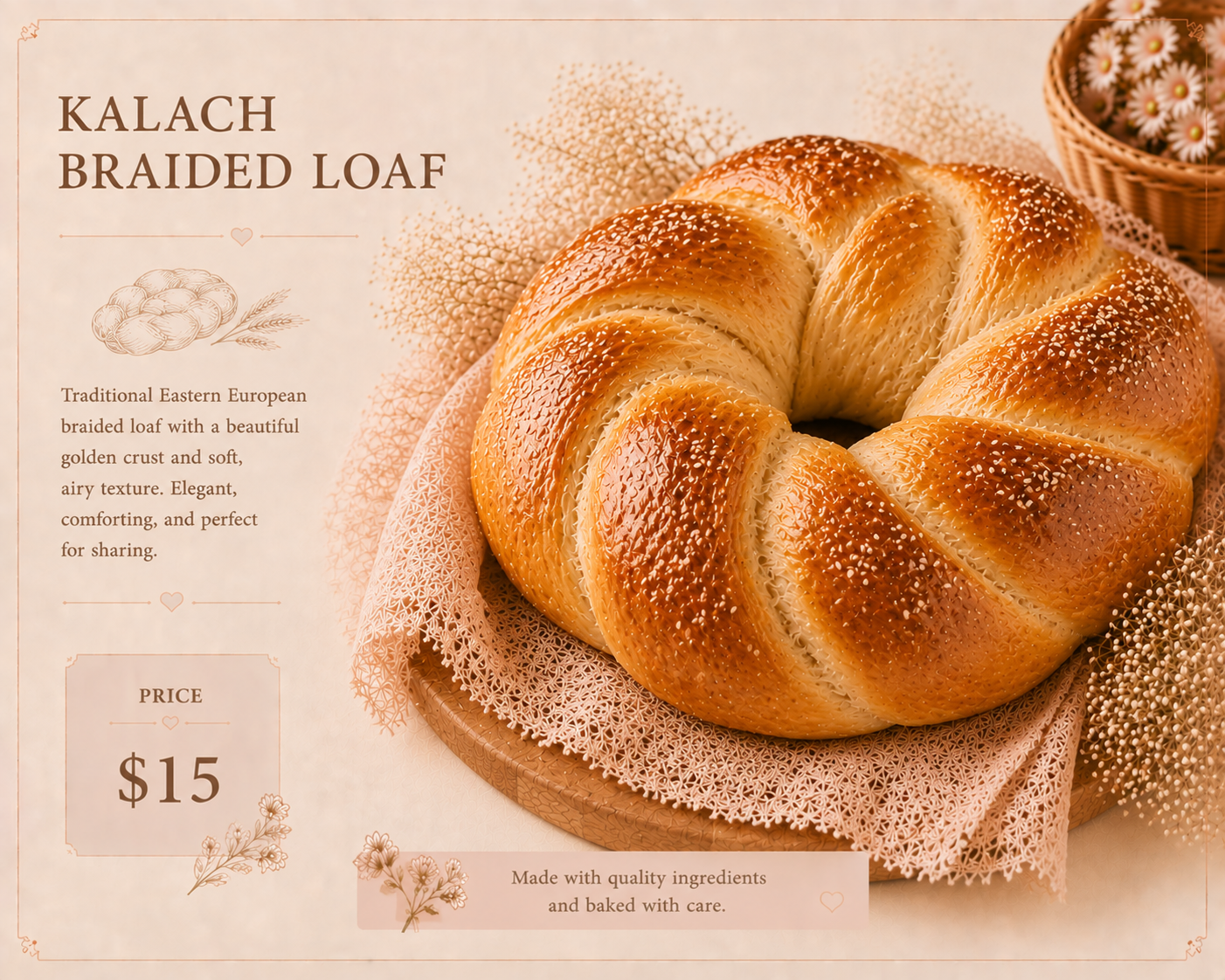 Kalach Braided Loaf
