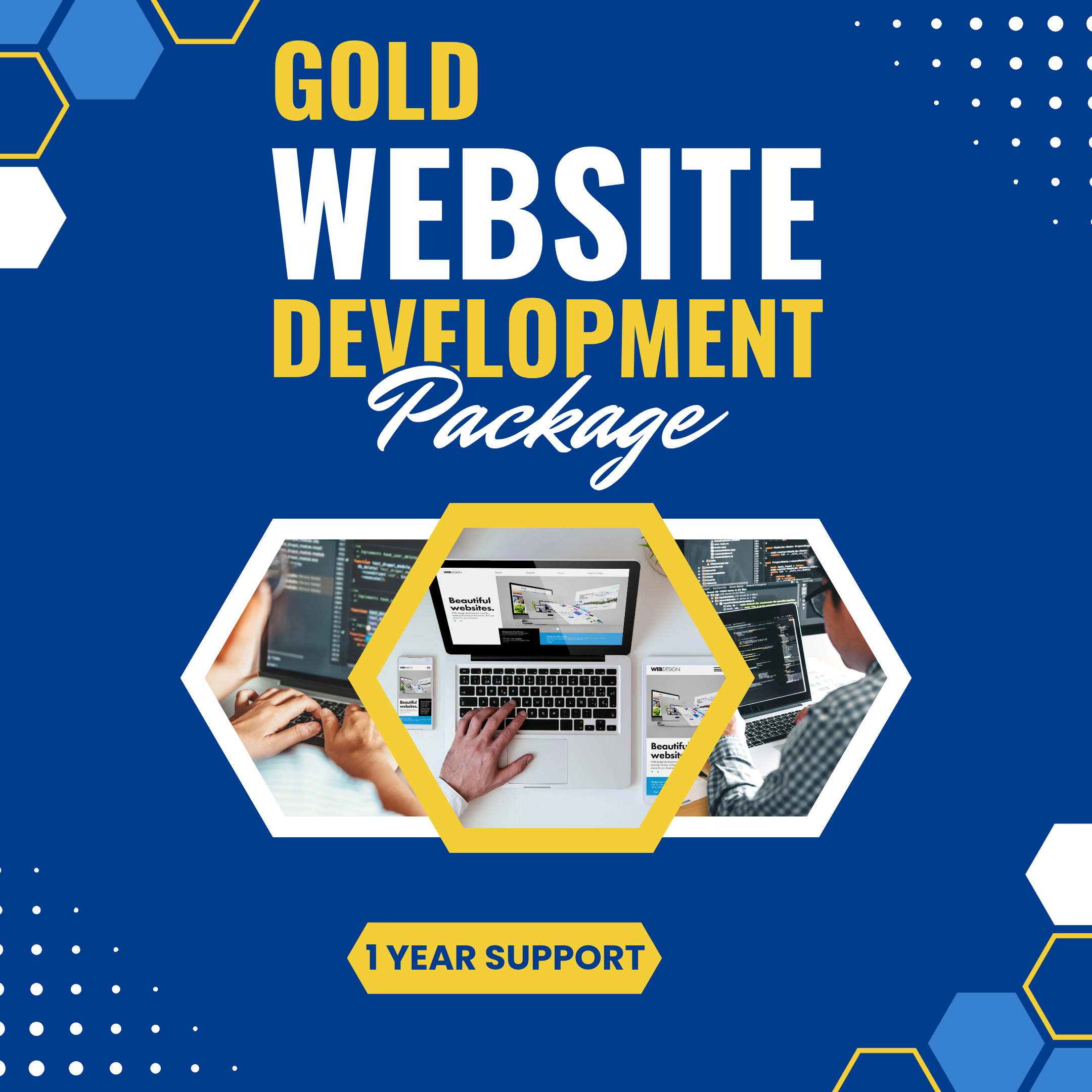 Gold Website Package for Businesses