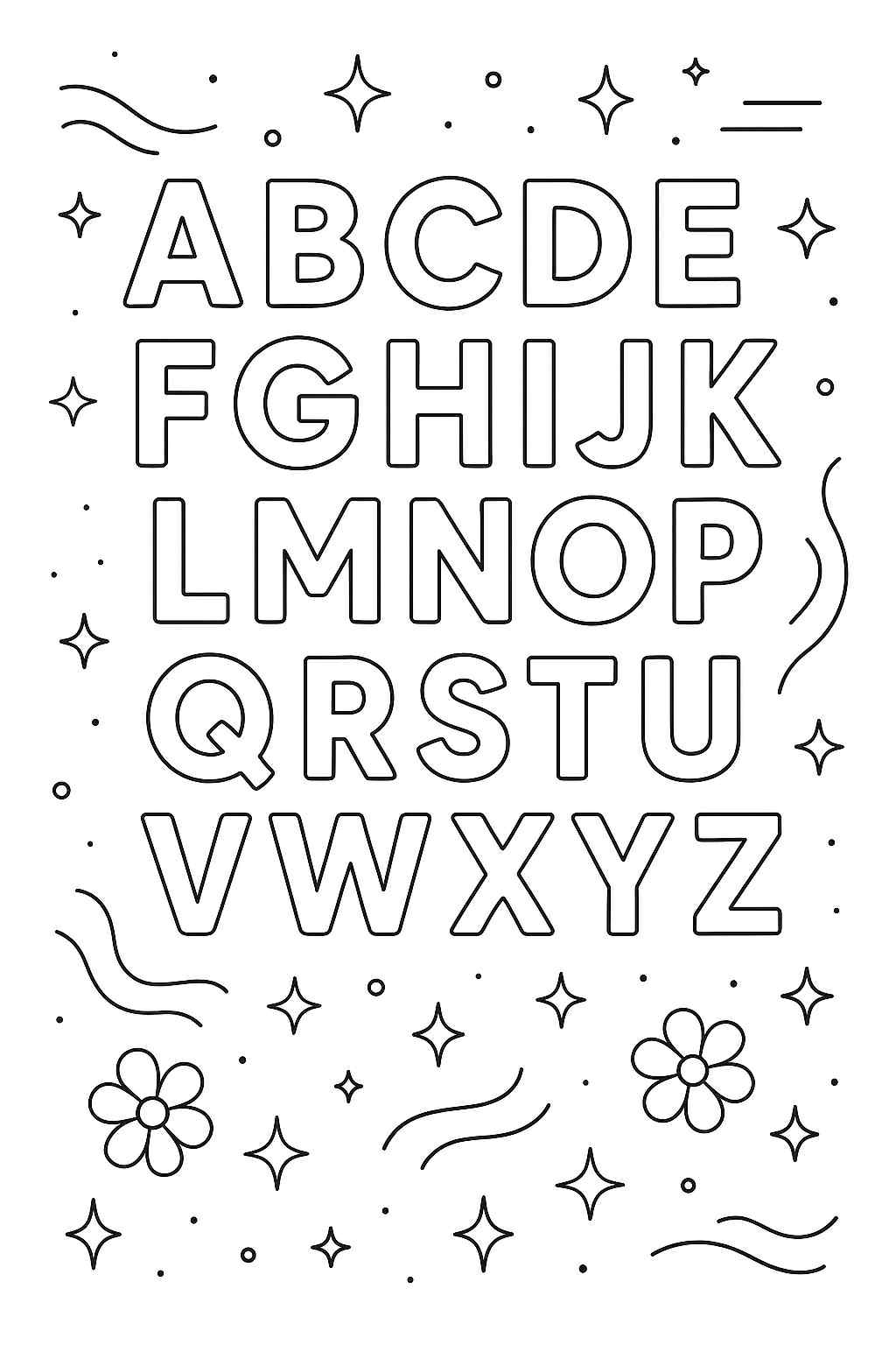Pack Coloriage A-Z
