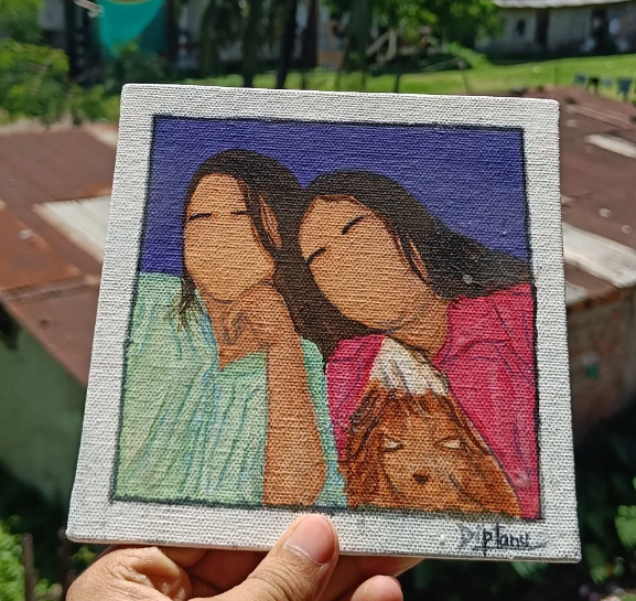 Custom Couple Portrait Painting