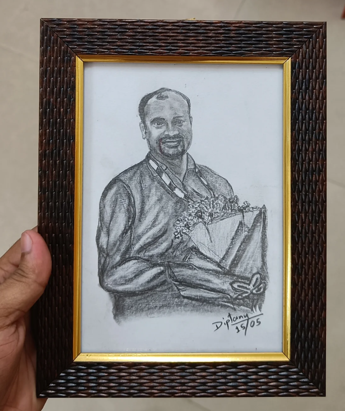 Handcrafted Portrait Frame