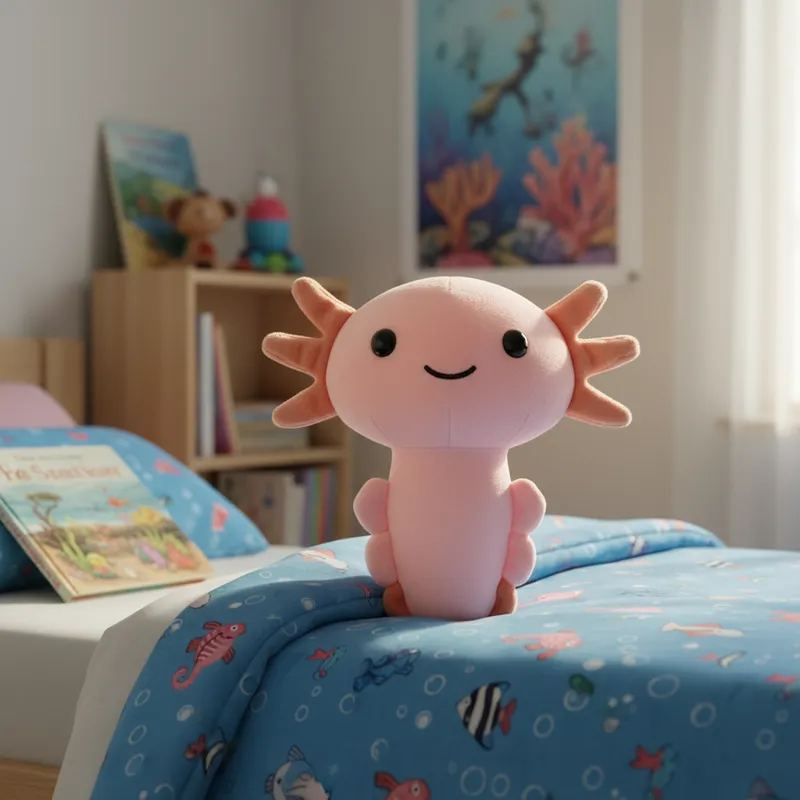 Ajolote de peluche