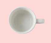 Taza blanca de 6onz