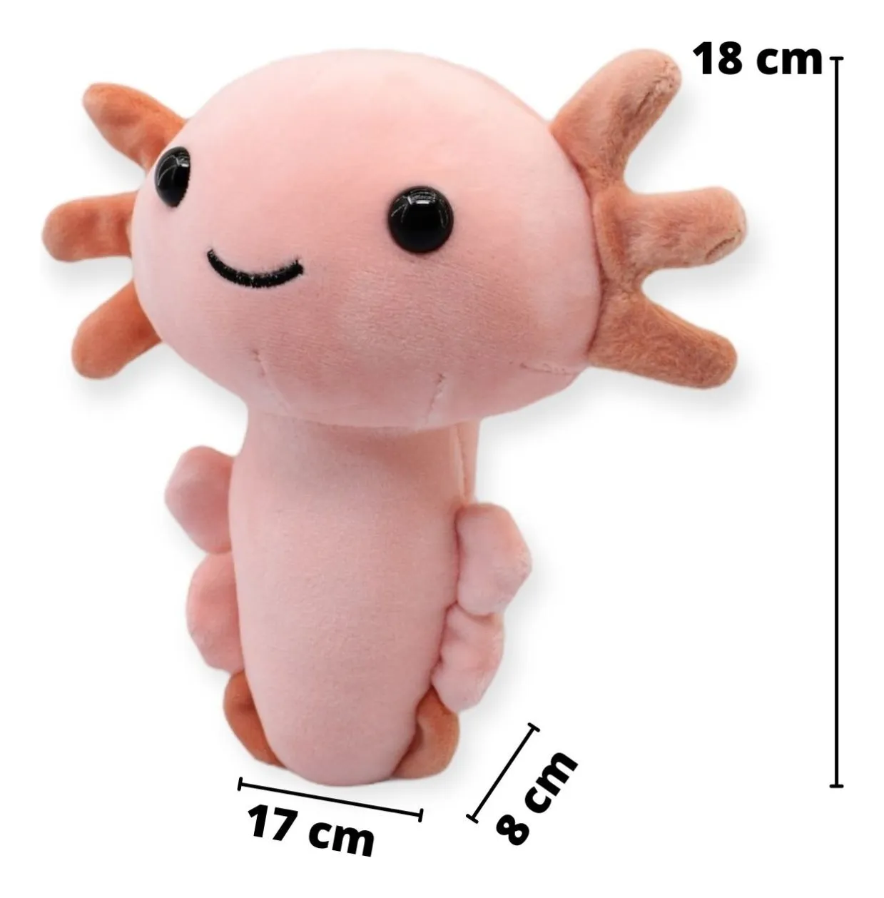 Ajolote de peluche