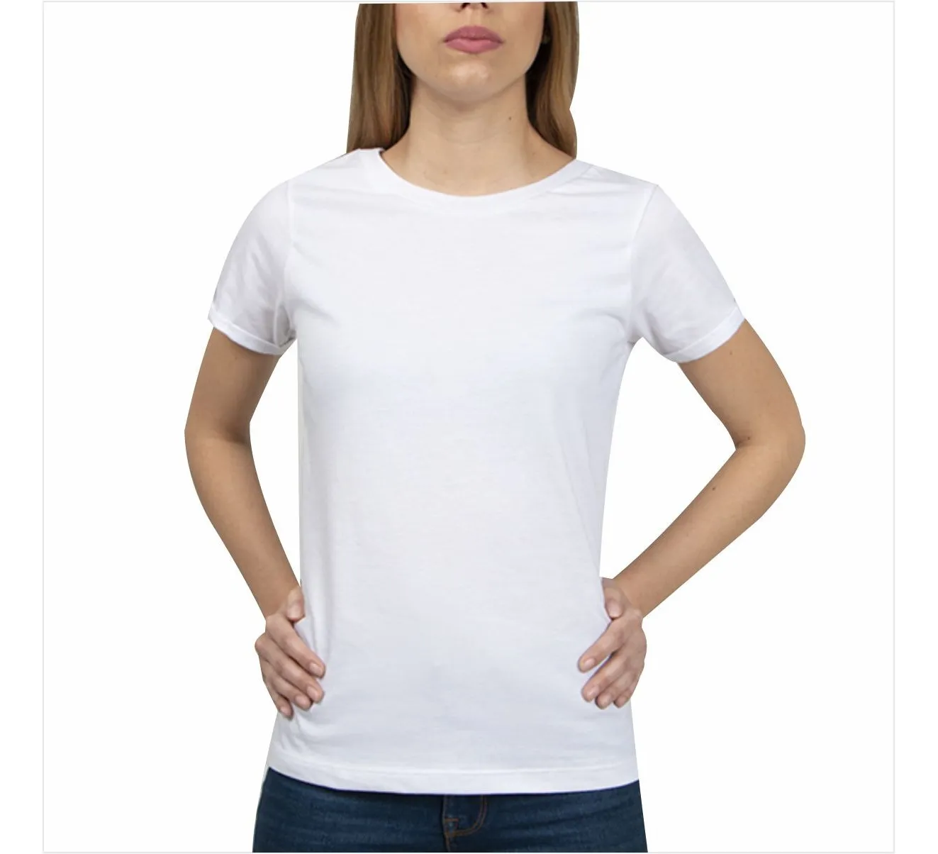 Playera Blanca para dama Premium