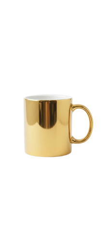 Taza dorada