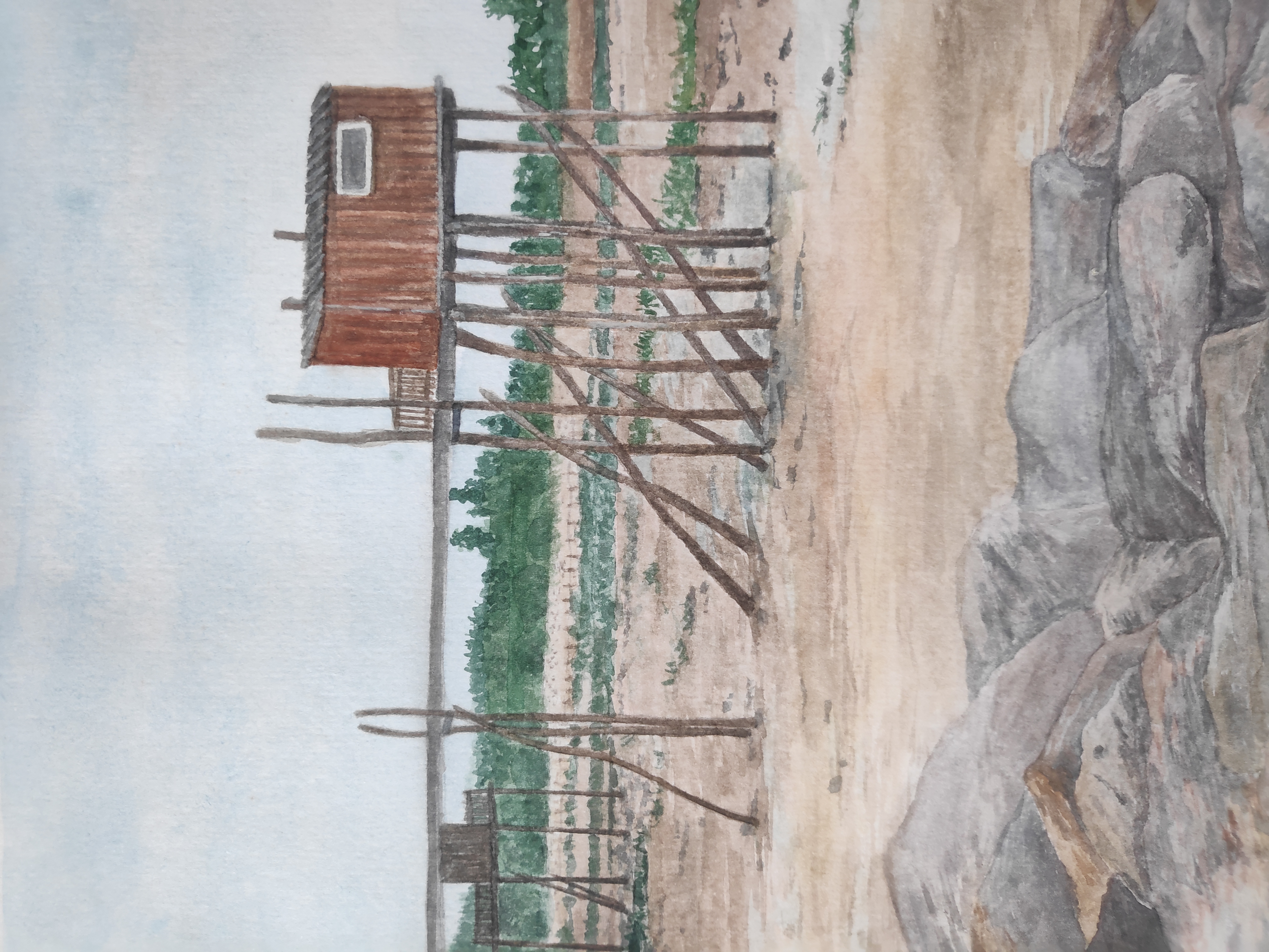 La cabane du pêcheur