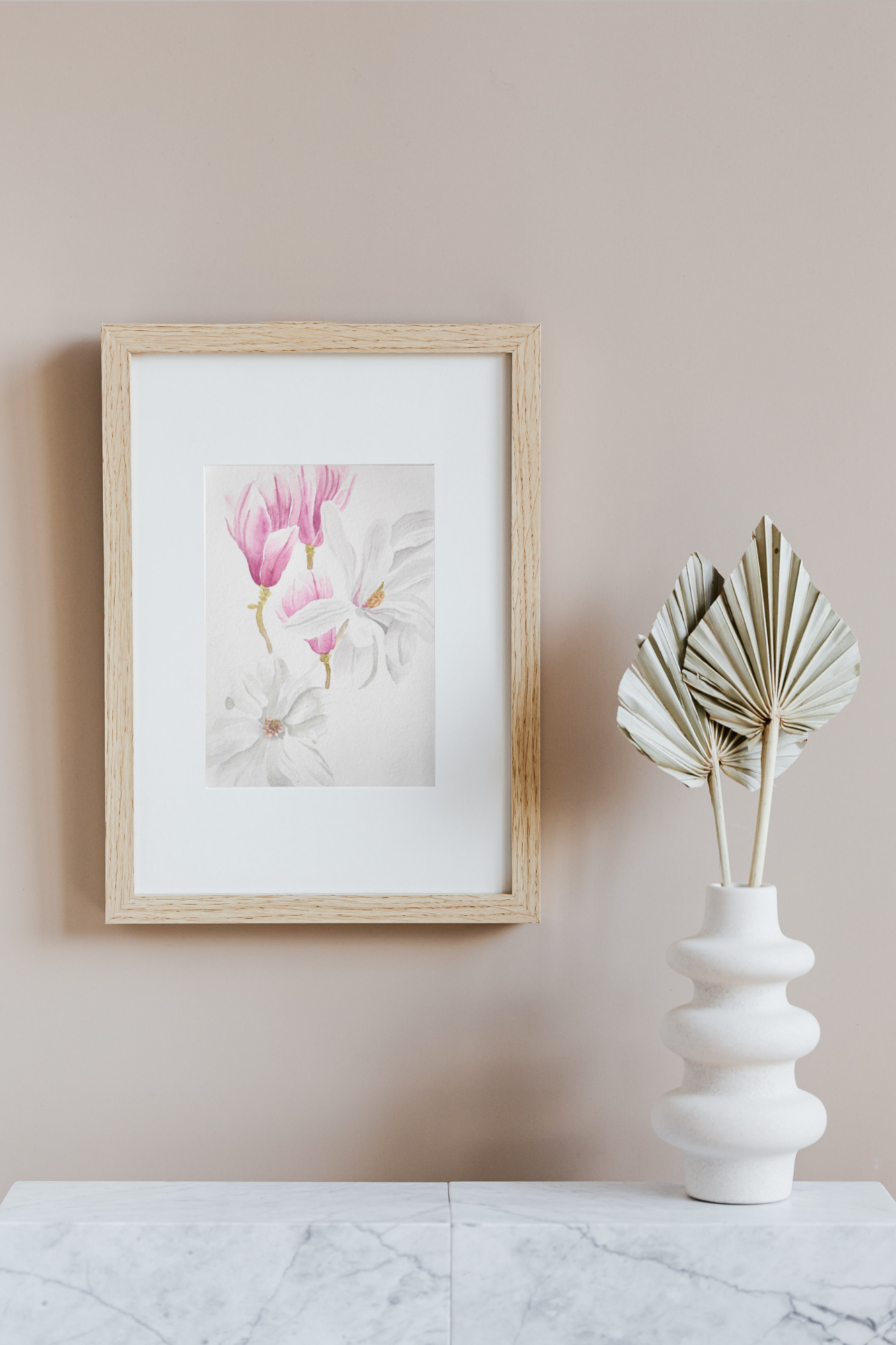 Magnolia en fleur - Reproduction
