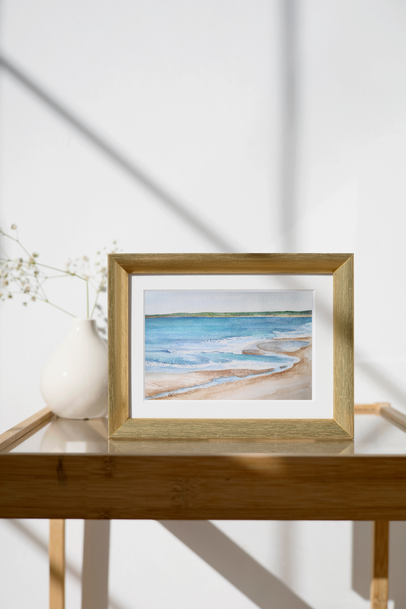 Entre plage et océan