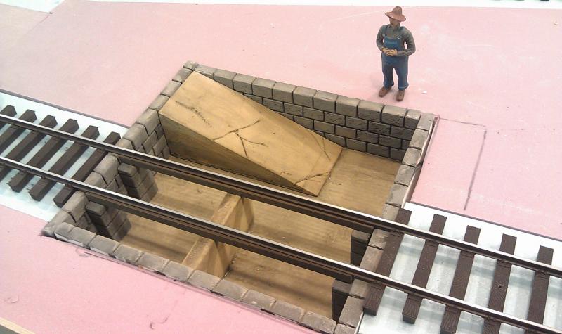 Model Railway Track Inspection Pit