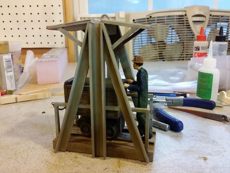 1:20.3 scale Mine Cage Kit