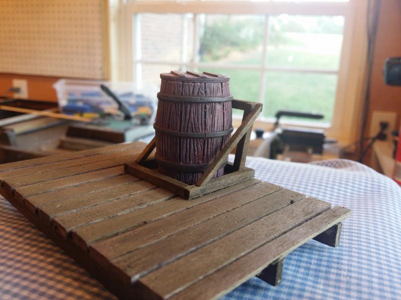 Miniature Fire Barrel