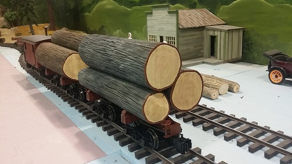 Light Weight Logs for log cars 