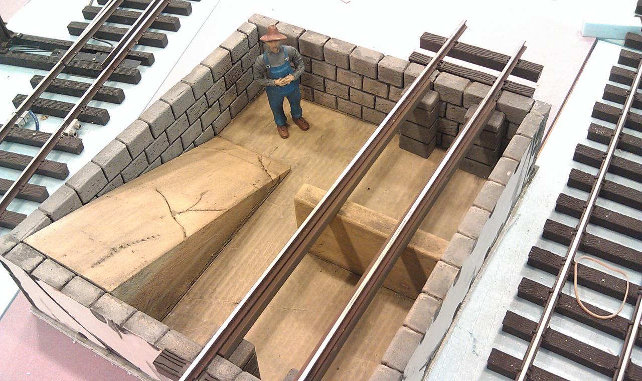 Model Railway Track Inspection Pit